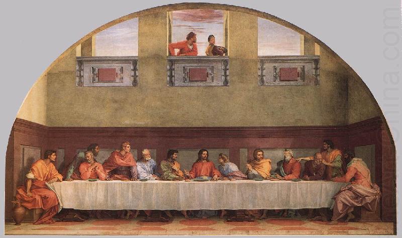 Andrea del Sarto The Last Supper ffgg china oil painting image